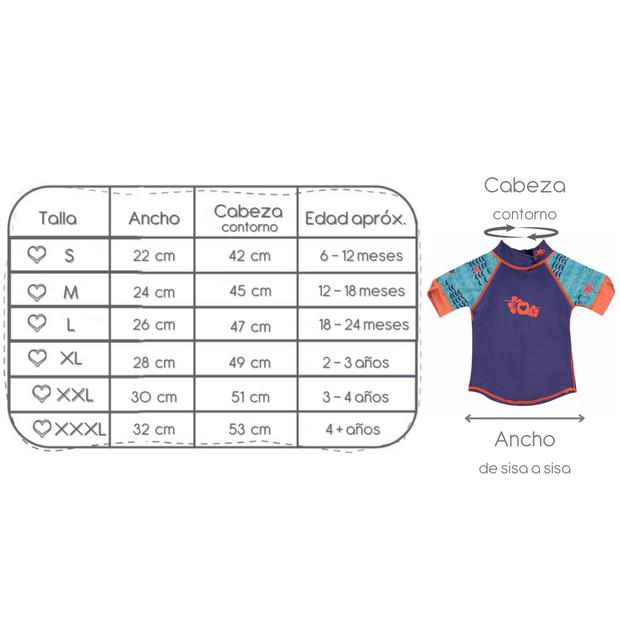 Camiseta baño UV Albatross XL