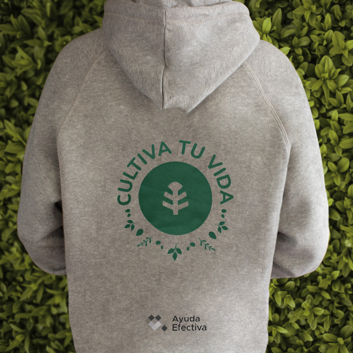 Sudadera solidaria Eco, Planeta Huerto, Talla XL
