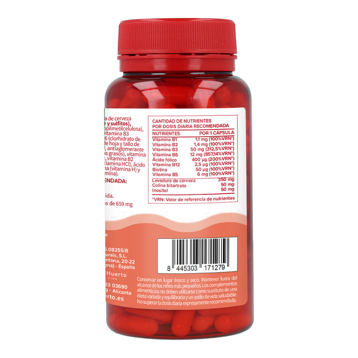 Vitamina B Complex Planeta Huerto 60 Caps
