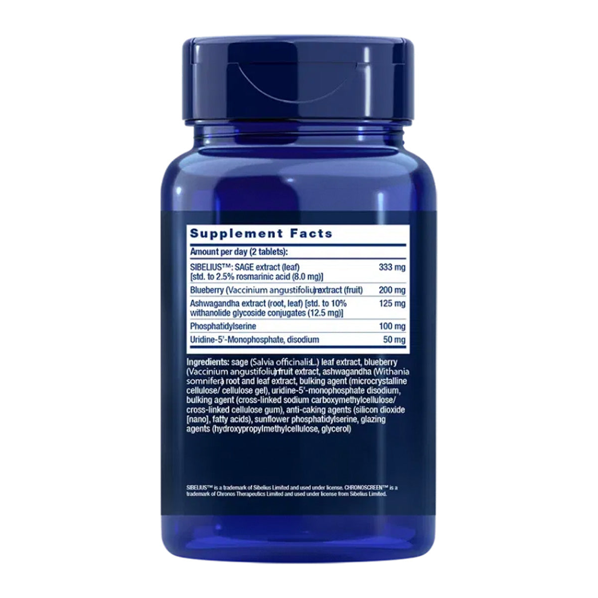 Cognitex Elite EU Version, Life Extension 60 comprimidos