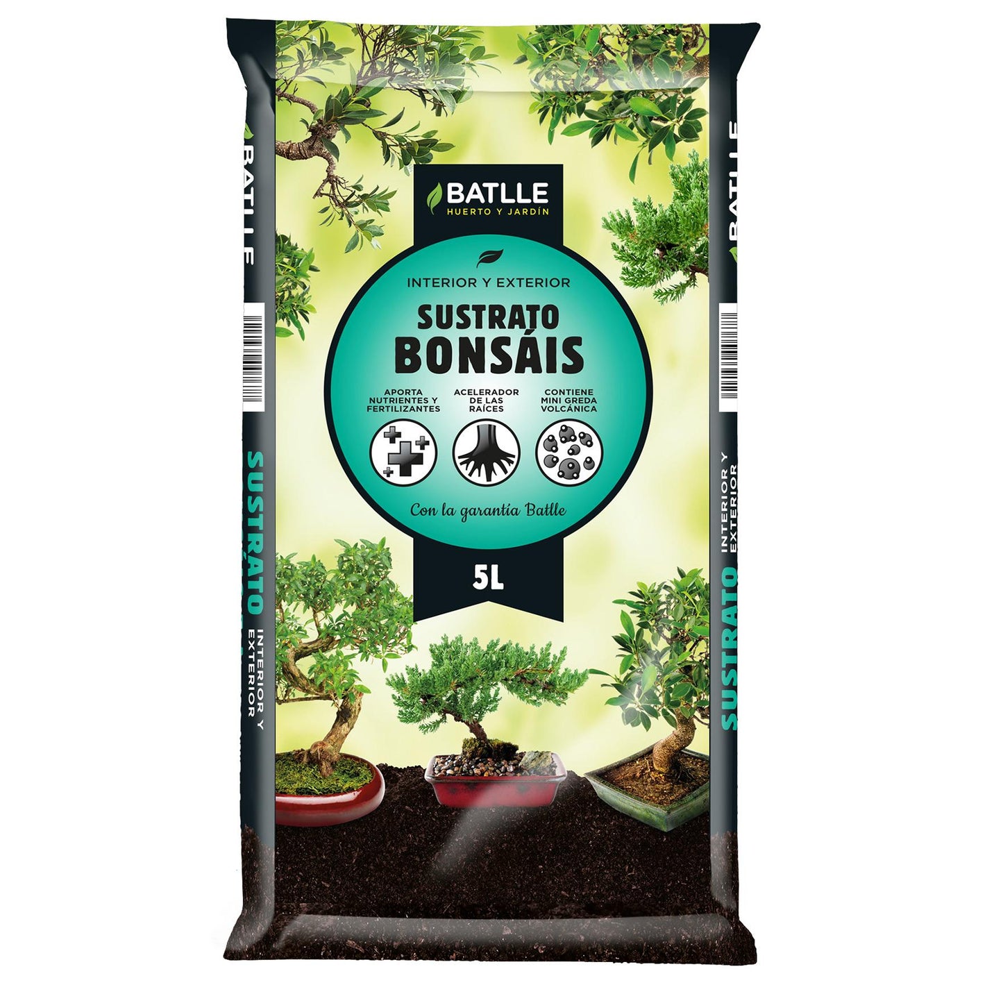 Sustrato Bonsáis 5 L Batlle