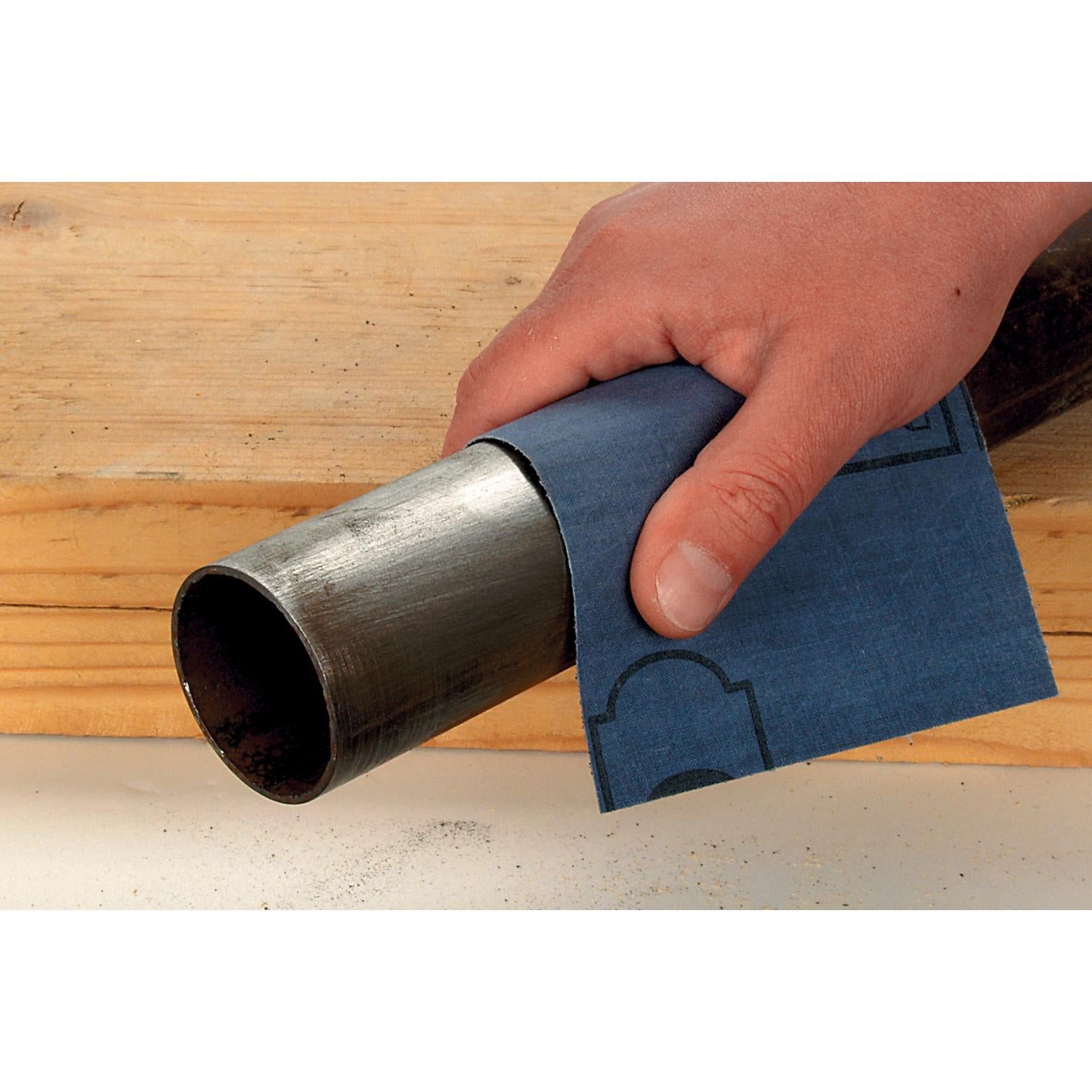 1 hoja de lija 230 mm x 280 mm Wolfcraft Grano 180