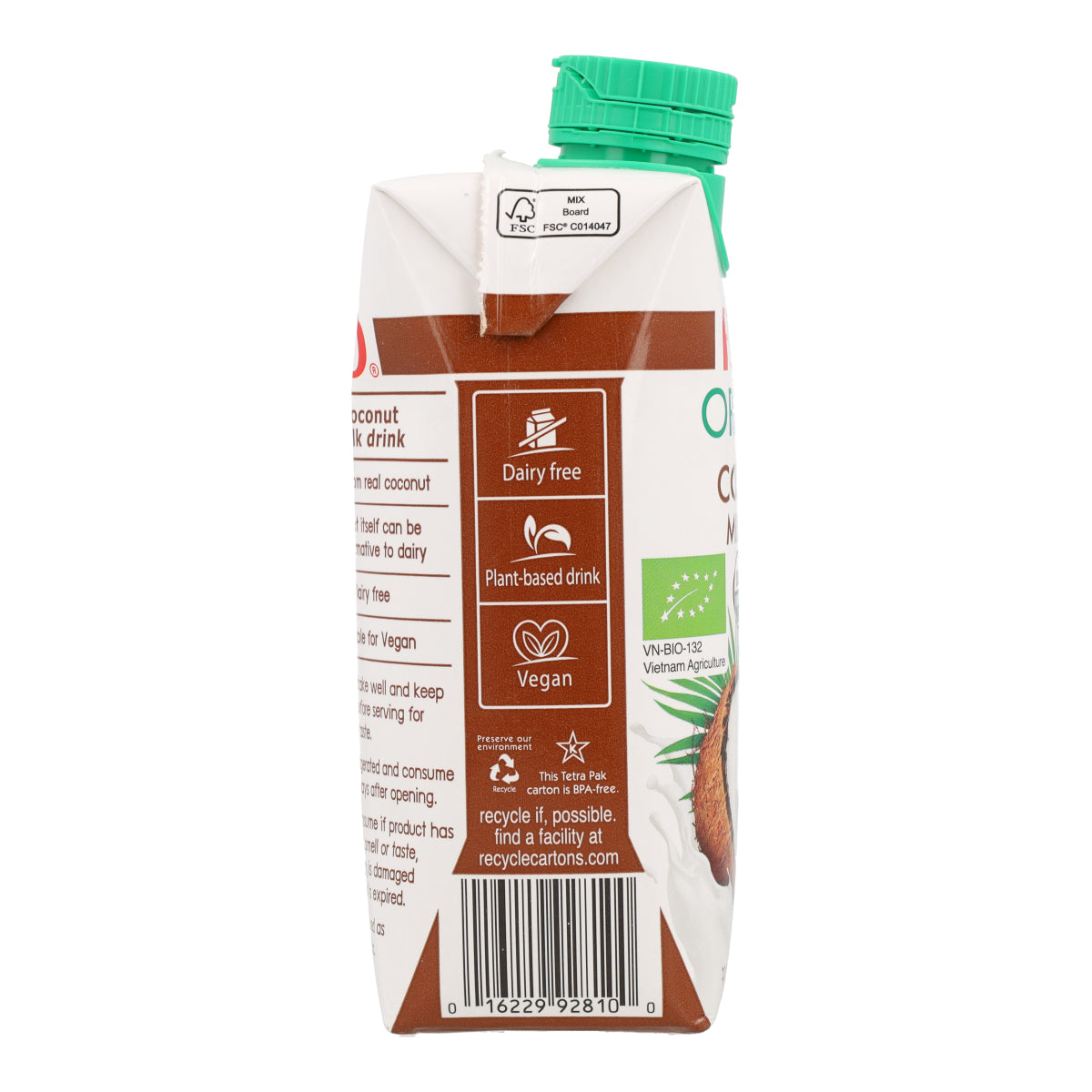 Bio-Kokosmilchgetränk Foco 330 ml.
