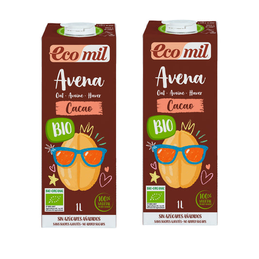2er-Pack NaturGreen Schoko-Haferdrink 1 l