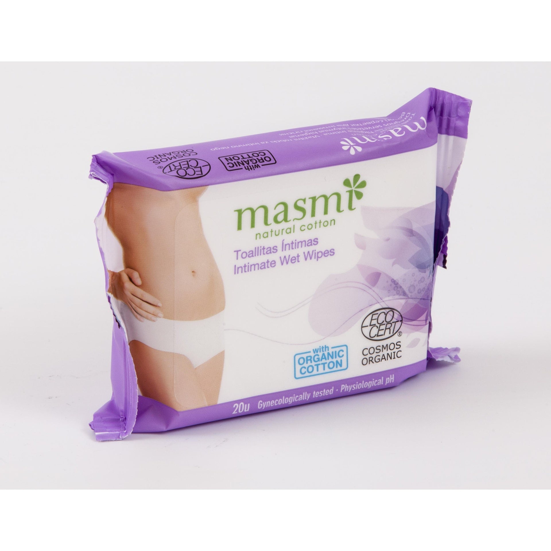 Toallitas húmedas intimas femeninas Masmi 20 unidades