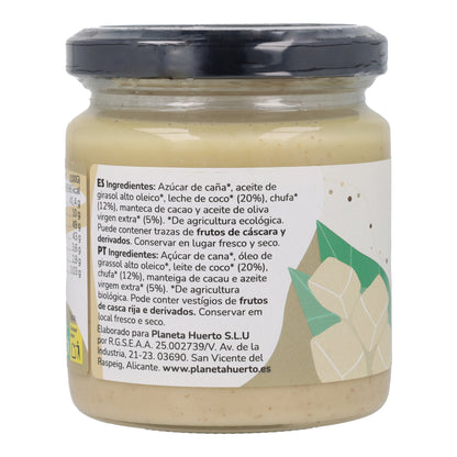 Vegane weiße Schokoladencreme ECO Planeta Huerto 230 g