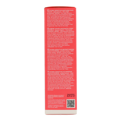 Beruhigende Sonnencreme Hydra Sensitive SPF50 Apivita 50 ml