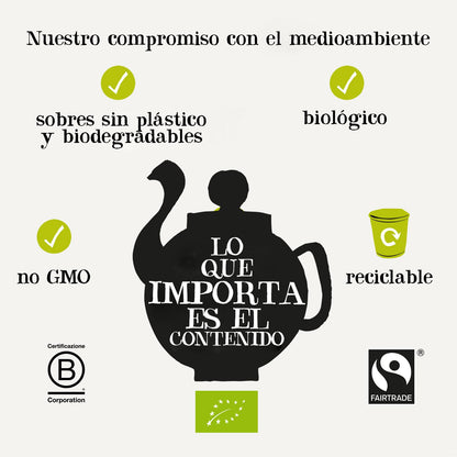 Infusión Golden Secrets Bio Cupper 20 bolsitas