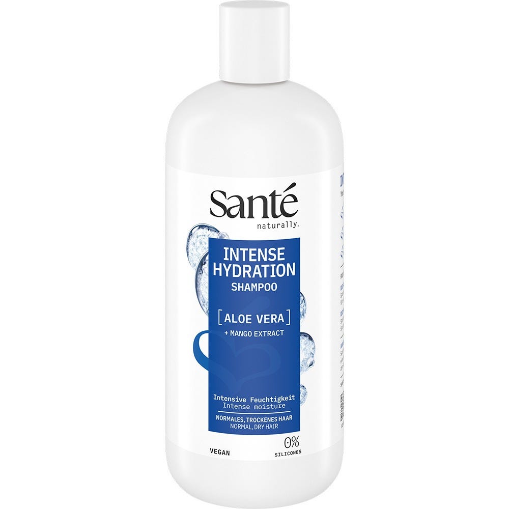 Intensiv feuchtigkeitsspendendes Aloe-Shampoo Sante 500 ml