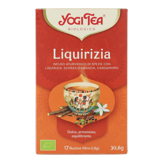 Yogi Tea BIO Regaliz, 17 bolsitas