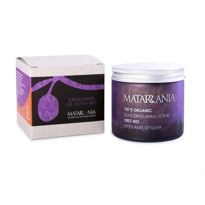 Exfoliante de Oliva aroma café y menta 100% Bio Matarrania 250ml