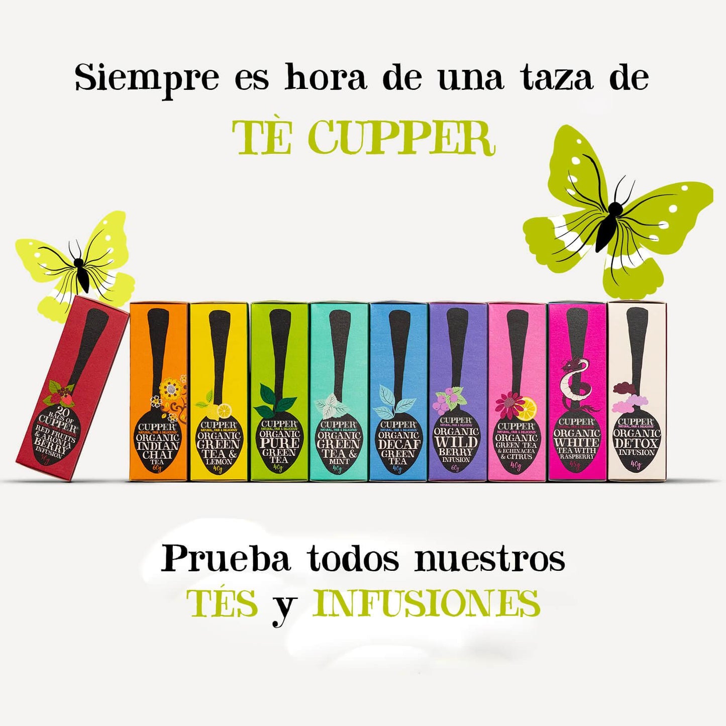 Infusión Supreme Limón y Jengibre Bio Cupper 20 bolsitas