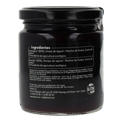 Mermelada extra arándano sin azúcar BIO Ecosana 260 g