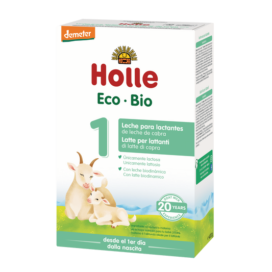 Ziegenmilch für Säuglinge Bio-Formel 1 Demeter Holle 400 g