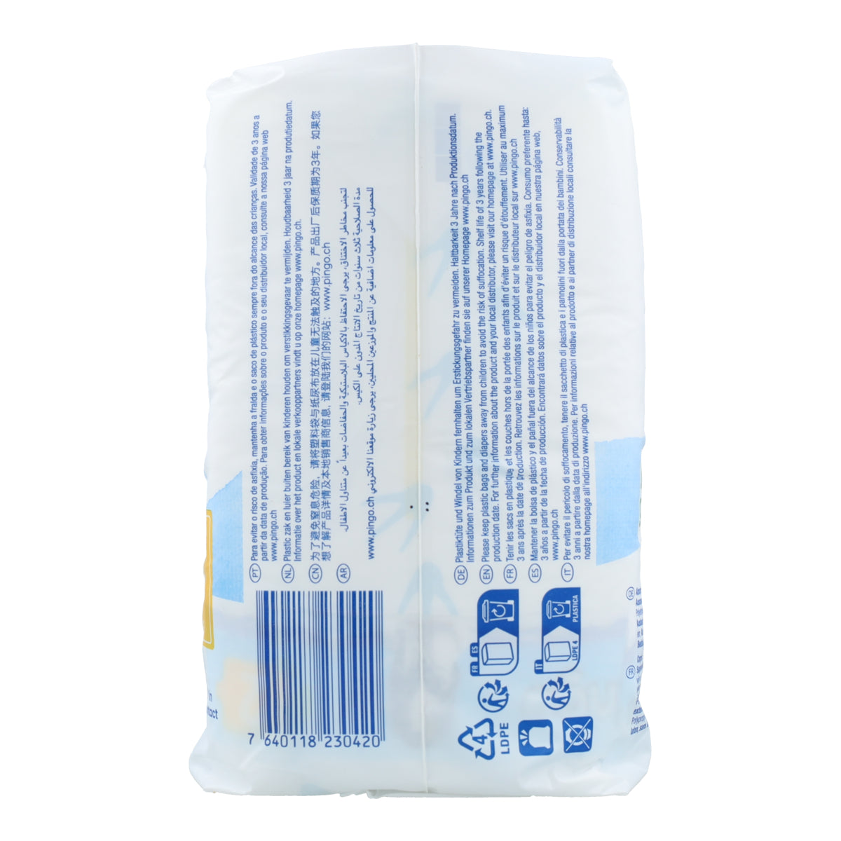 Windeln T2 (3-6 kg) Pingo 42 Stück