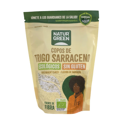 Glutenfreie Bio-Buchweizenflocken Naturgreen, 250 g