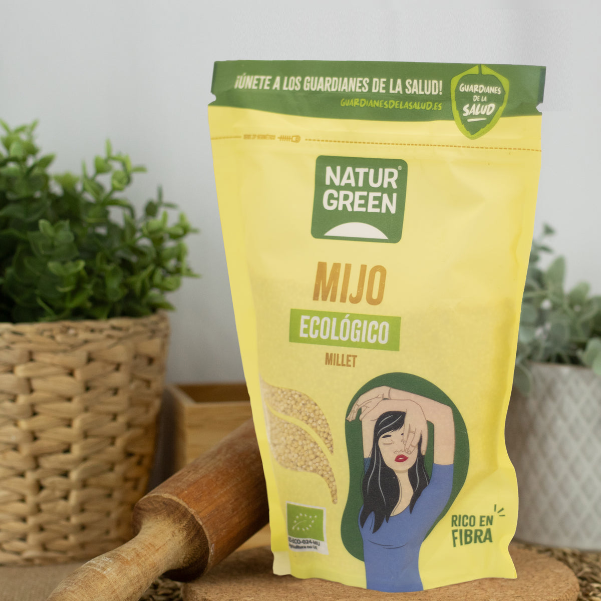 Bio-Hirse Naturgreen, 500 g
