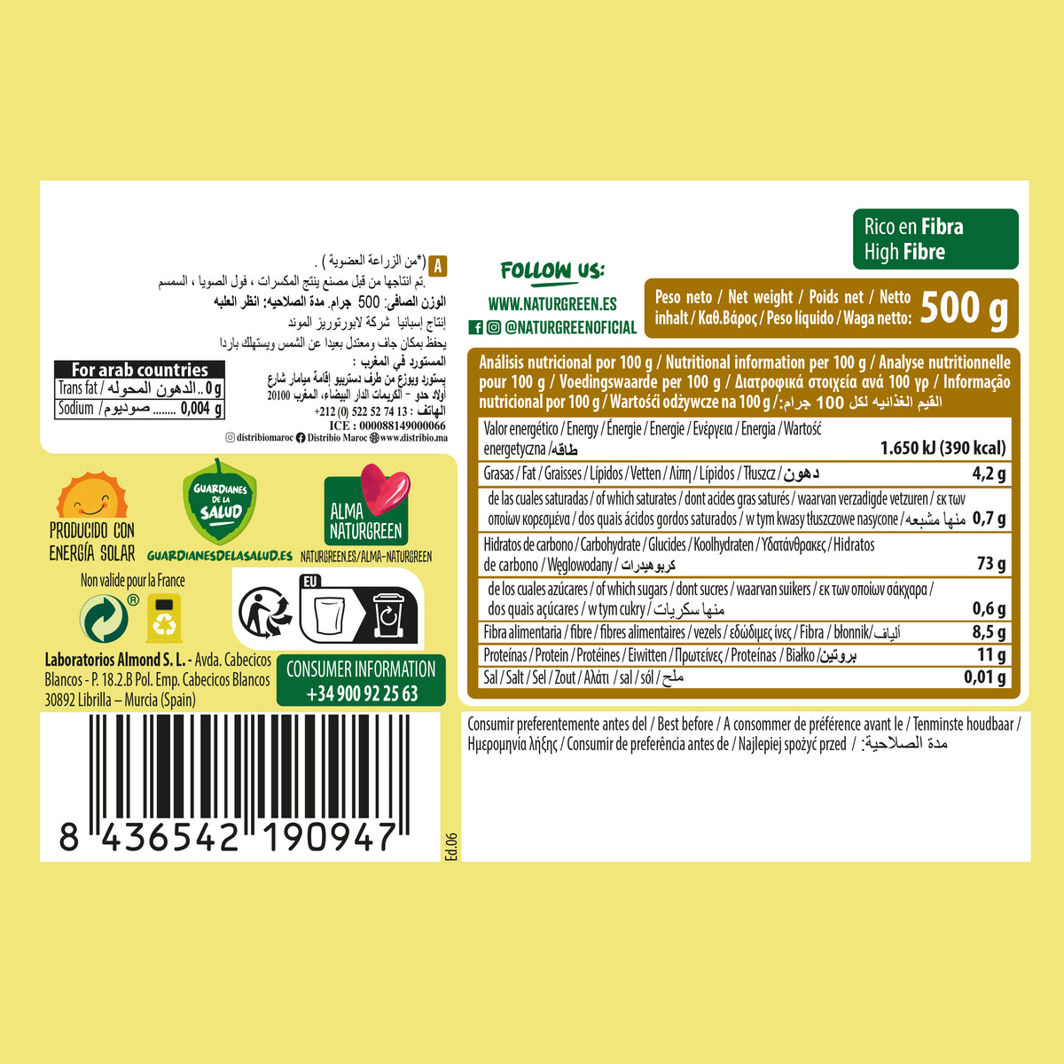 Bio-Hirse Naturgreen, 500 g