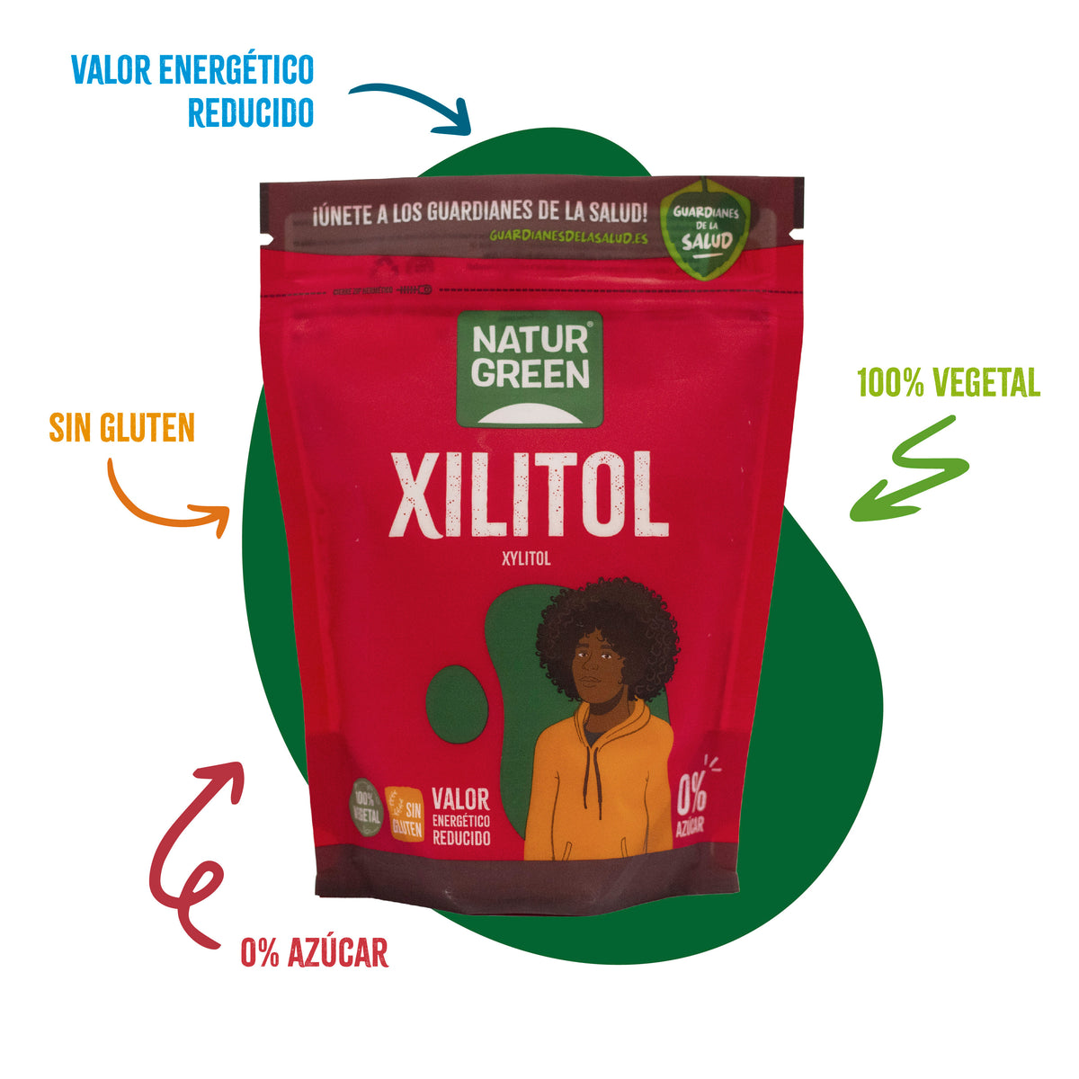 Xylit Birkenzucker Naturgreen 500 g