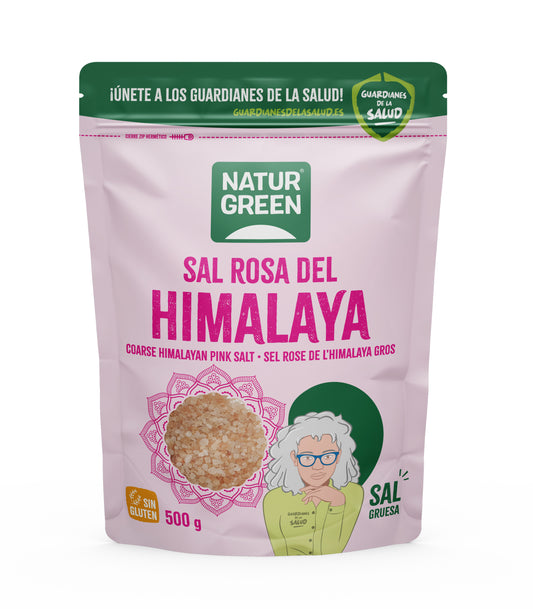 Rotes Himalaya-Salz, grob, Naturgreen 500 g
