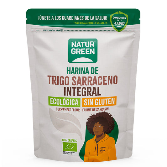 Glutenfreies Vollkorn-Buchweizenmehl NaturGreen 500 g