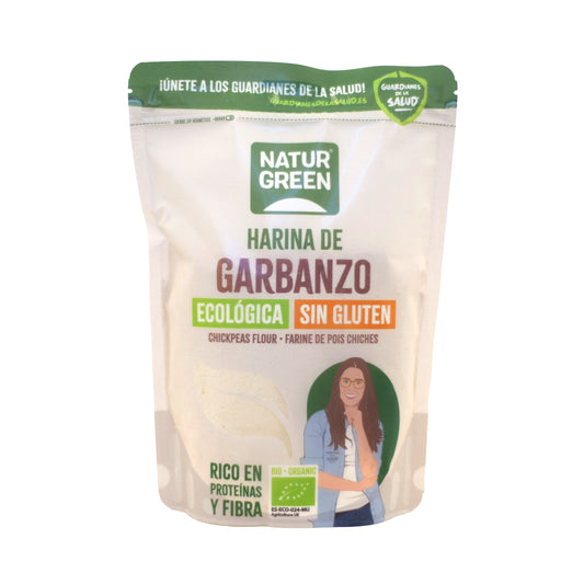 Glutenfreies Bio-Kichererbsenmehl NaturGreen 500 g