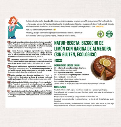 Glutenfreies Bio-Mandelmehl NaturGreen 300 g