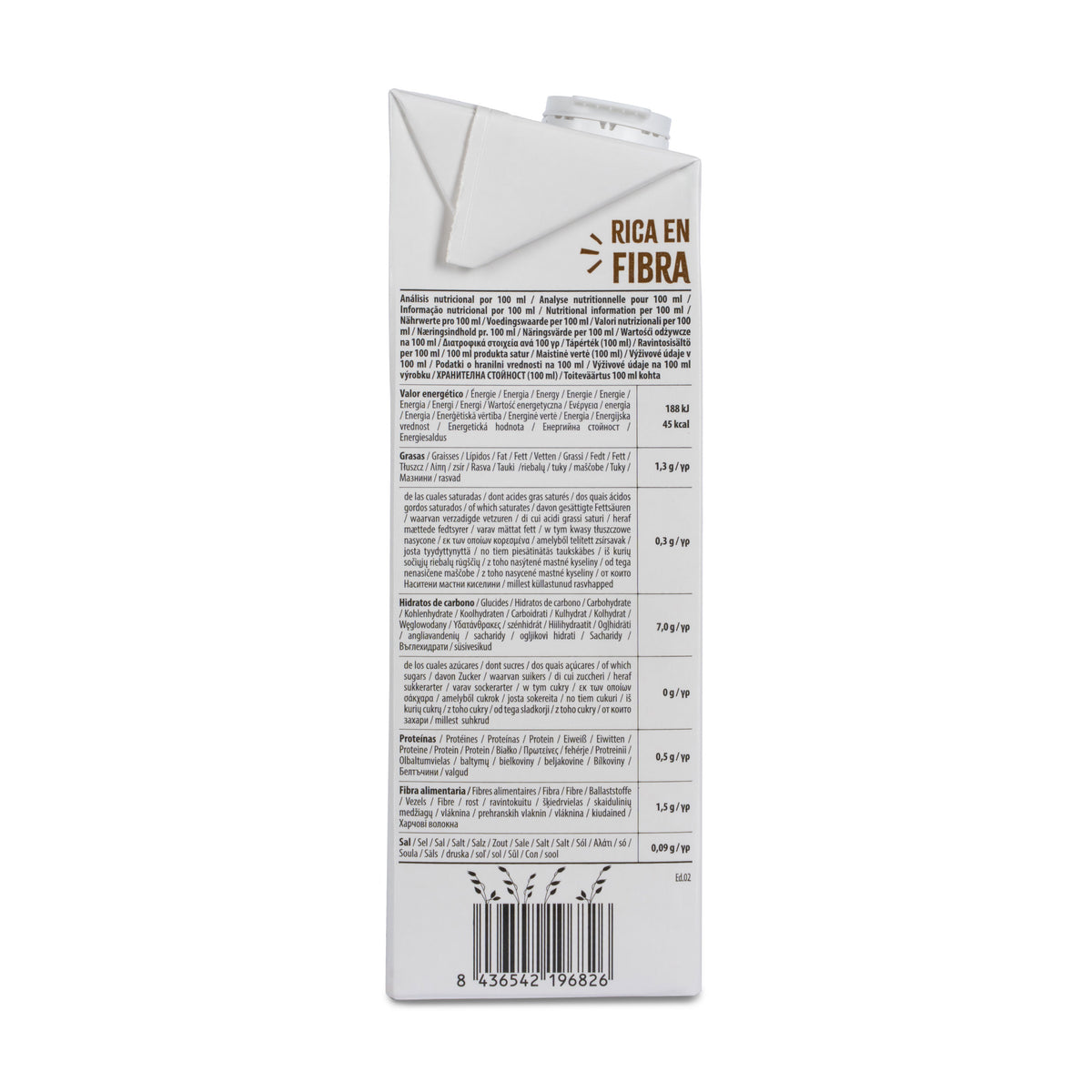 6er-Pack Bio-Haferdrink 0 % Zucker NaturGreen 1 l