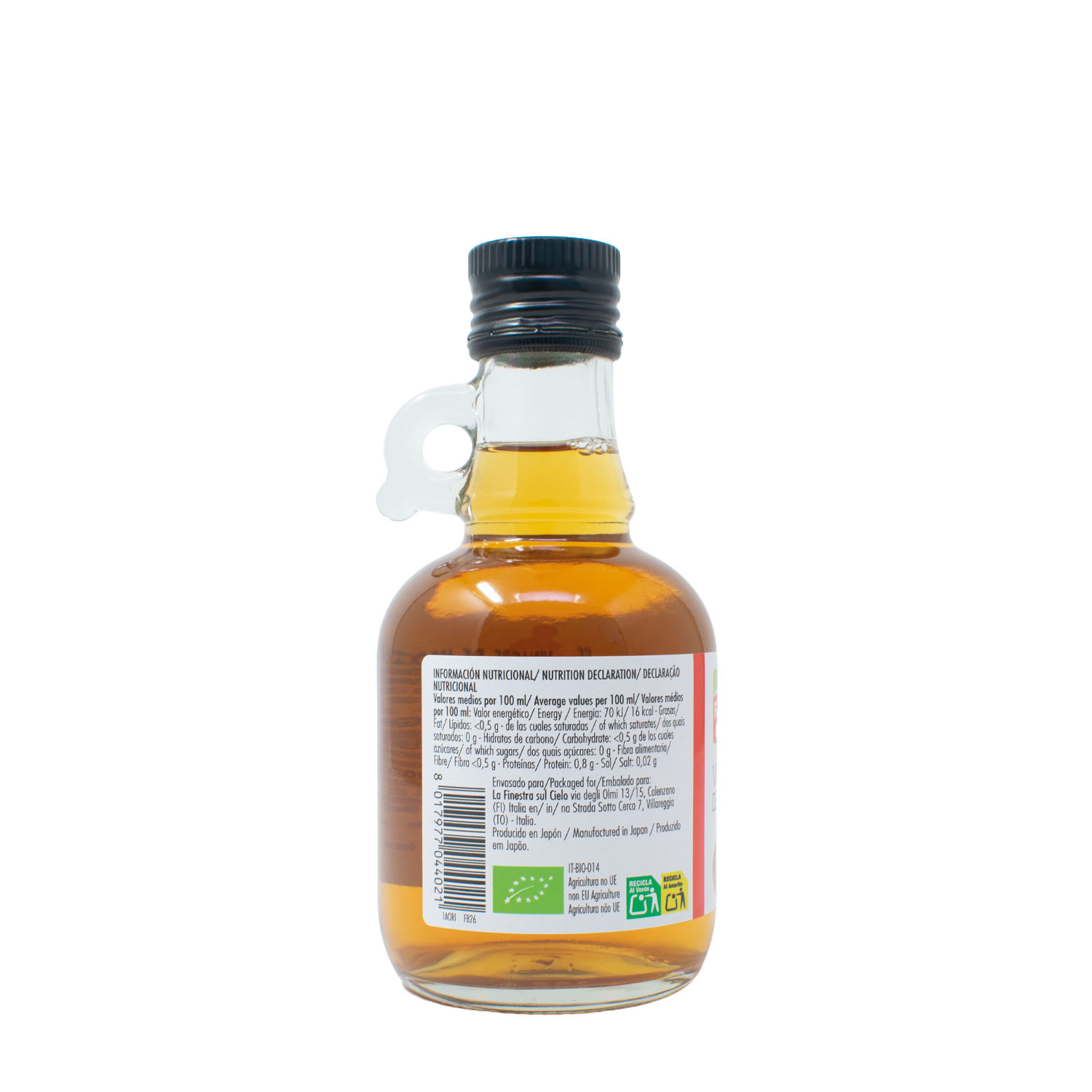 Brauner Reisessig La Finestra Sul Cielo 250 ml