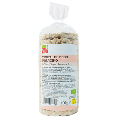 Buchweizen-Pfannkuchen mit Salz und glutenfrei BIO La Finestra Sul Cielo 100 g