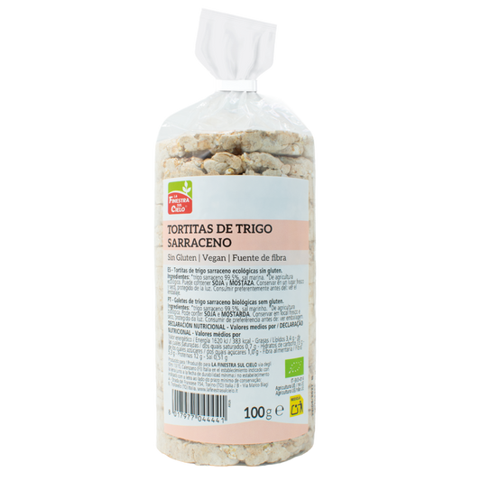 Buchweizen-Pfannkuchen mit Salz und glutenfrei BIO La Finestra Sul Cielo 100 g