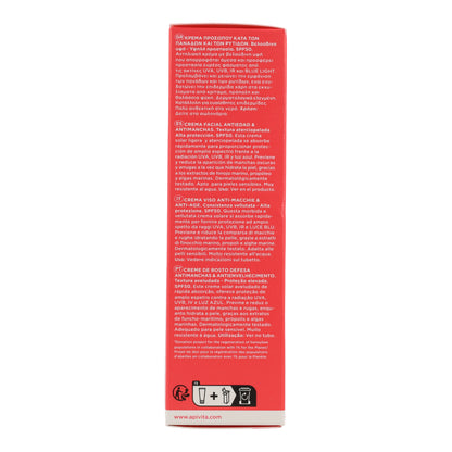 Sonnencreme gegen Hautflecken SPF50 Apivita 50 ml