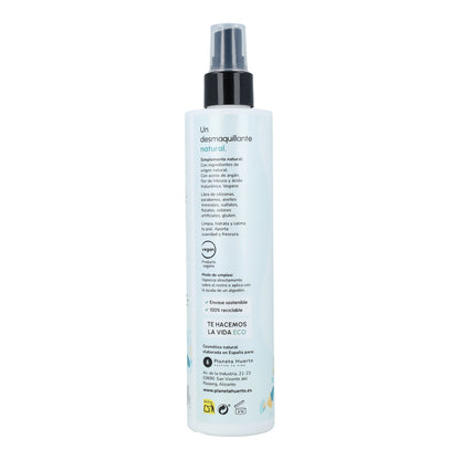 Agua micelar desmaquillante Ácido hialurónico Planeta Huerto 250 ml