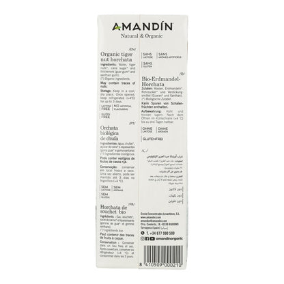 Horchata de chufa Eco Amandín 1L