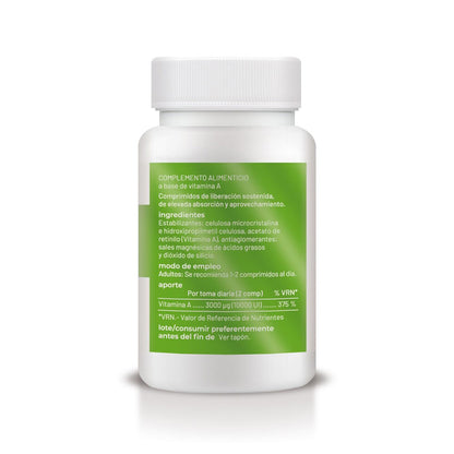 Vitamina A, Soria Natural, 60 comprimidos
