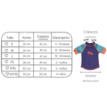 Camiseta baño UV Albatross  L