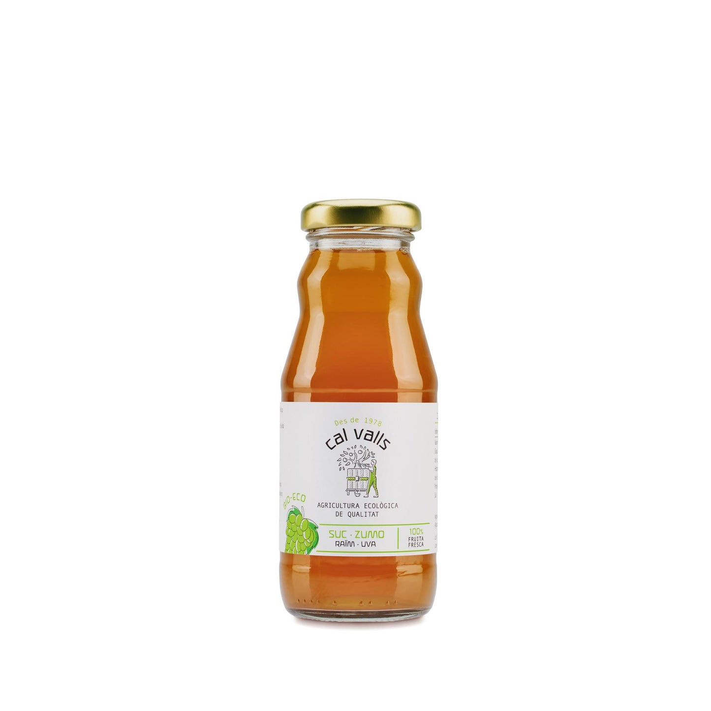 Zumo de Uva Blanca ECO Cal Valls 200 ml