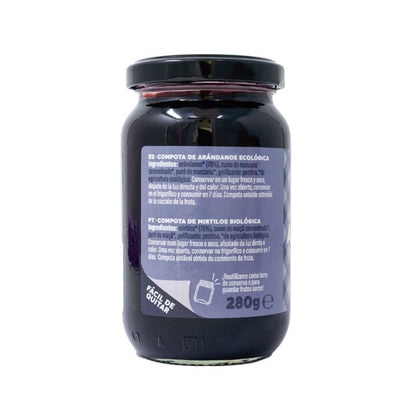 Compota de Arándanos BIO La Finestra Sul Cielo 280 g