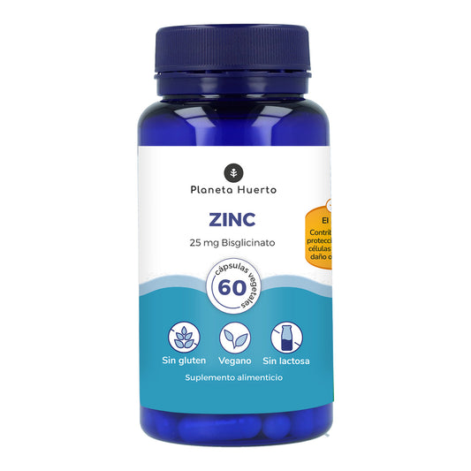 Bisglicinato de zinc Planeta Huerto 60 Caps