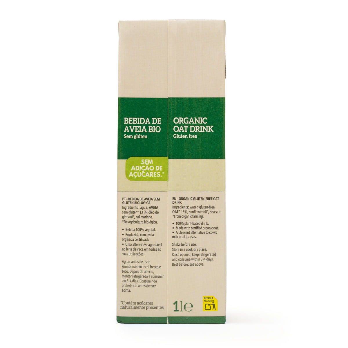 6er-Pack glutenfreies Hafergetränk La Finestra Sul Cielo 1 l