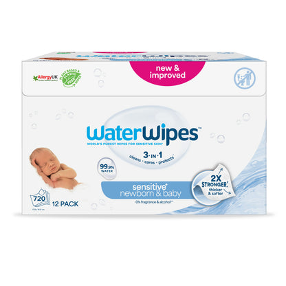 Pack WaterWipes BIO Toallitas de bebé 720 Uds