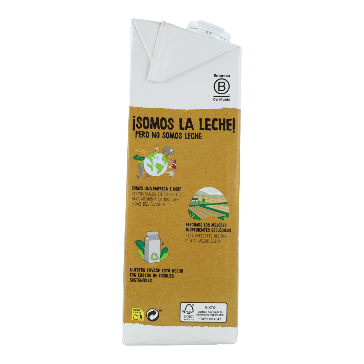 Bio-Mandelmilch 0 % Zucker, 1 l Ecocesta