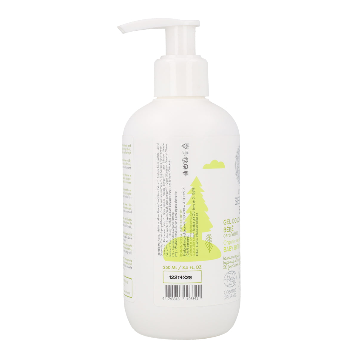Kinder-Badegel Natura Sibérica 250 ml