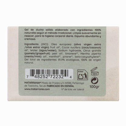 Flüssiges Duschgel BIO Buenos Días Matarrania 120 ml