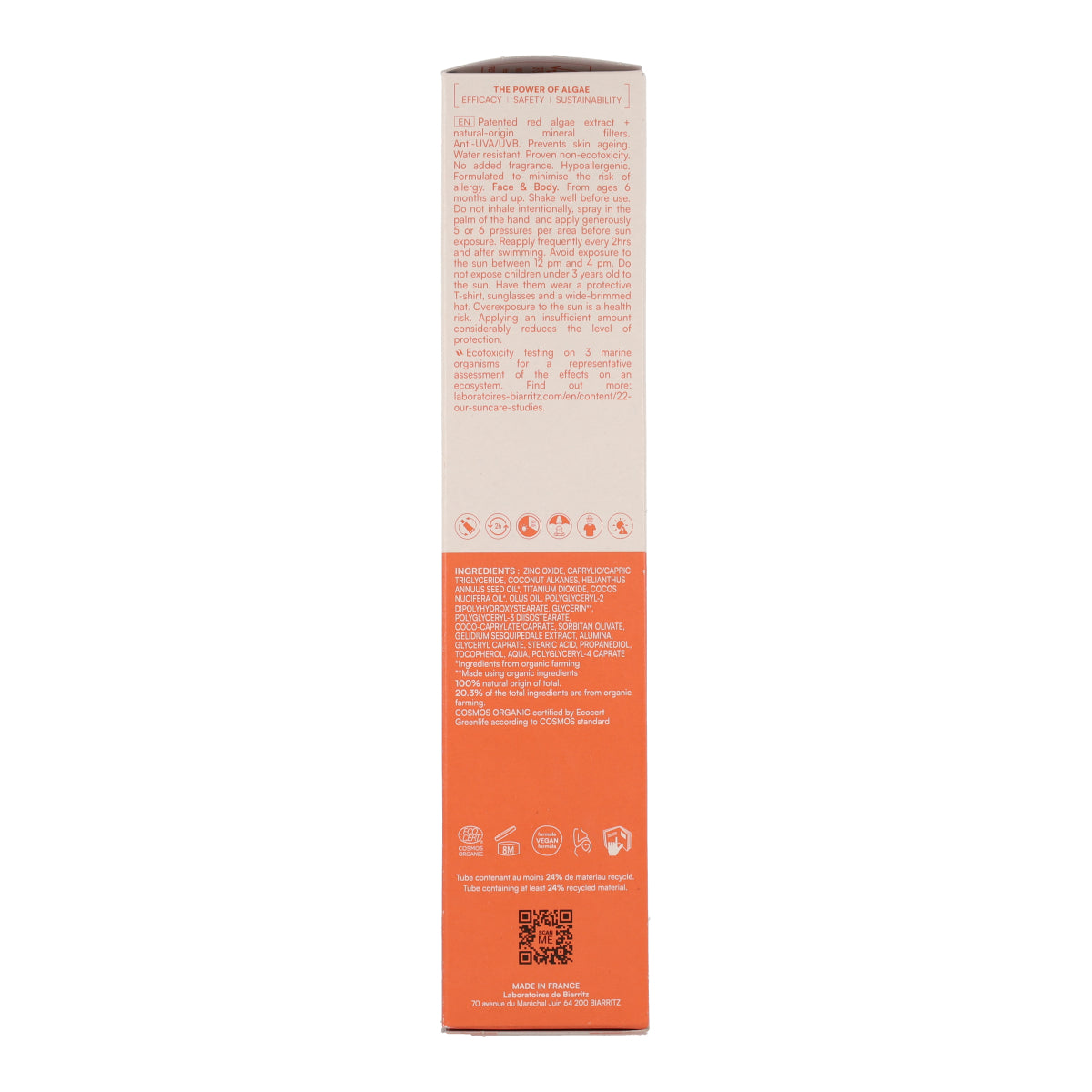 Sonnenspray für Gesicht und Körper LSF 50+ Biarritz 150 ml