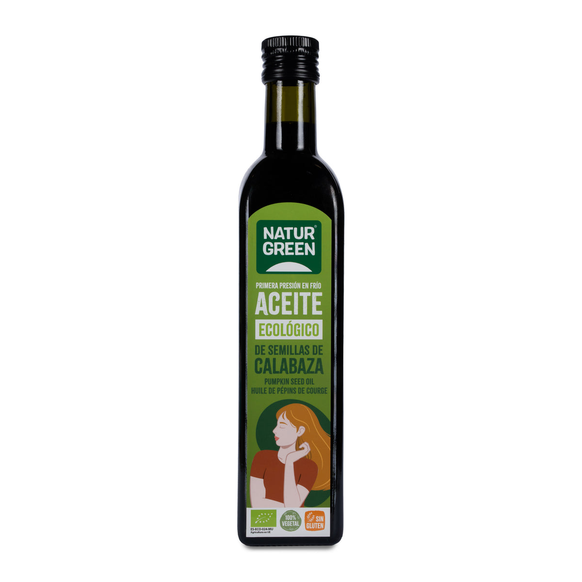 Bio-Kürbiskernöl von NaturGreen, 500 ml