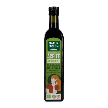 Bio-Kürbiskernöl von NaturGreen, 500 ml