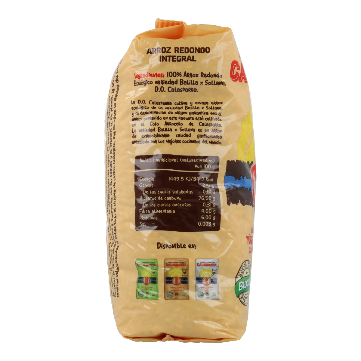 Vollkornreis Calasparra Biocop 1 kg