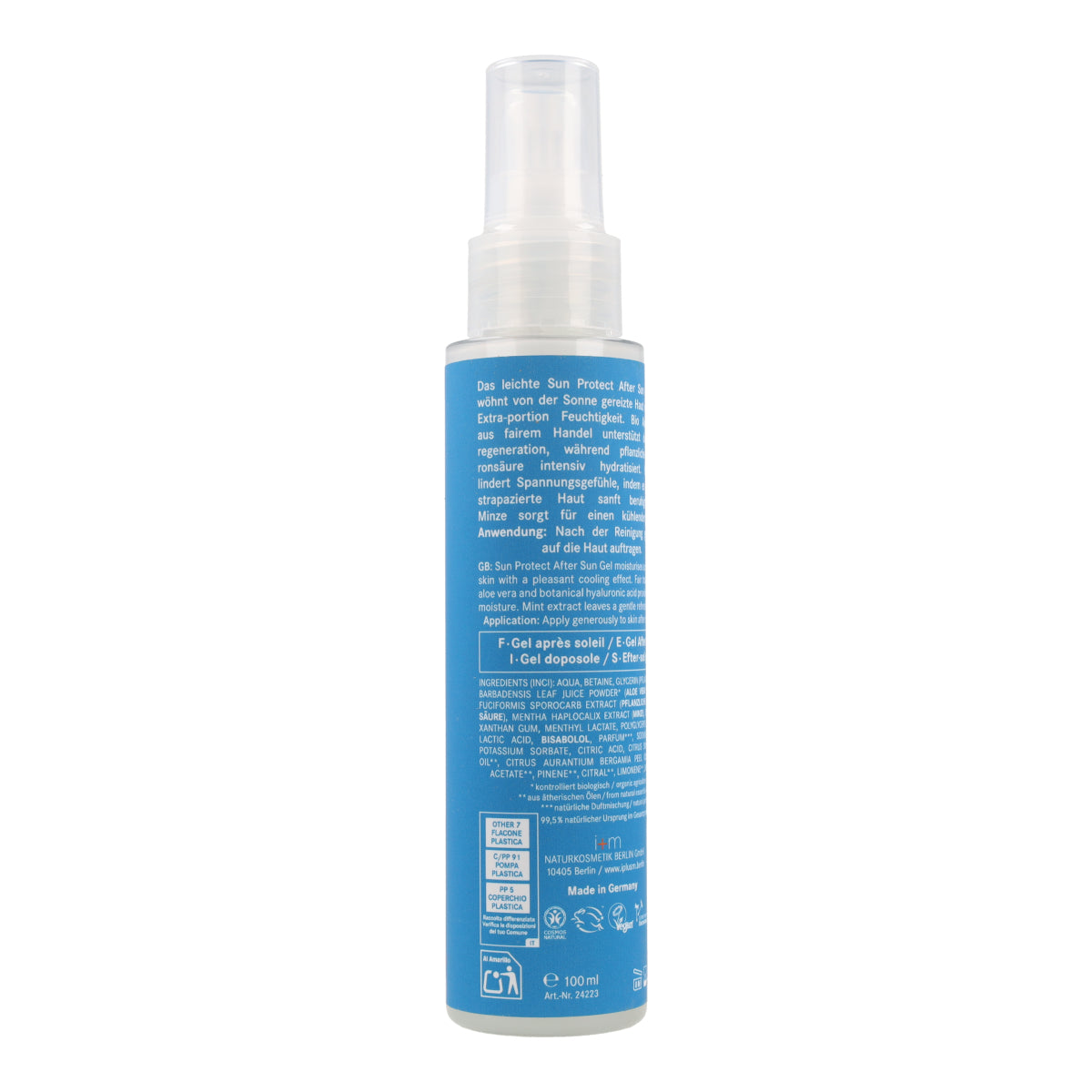 After-Sun-Gel Natürliche Pflege I+M 100 ml