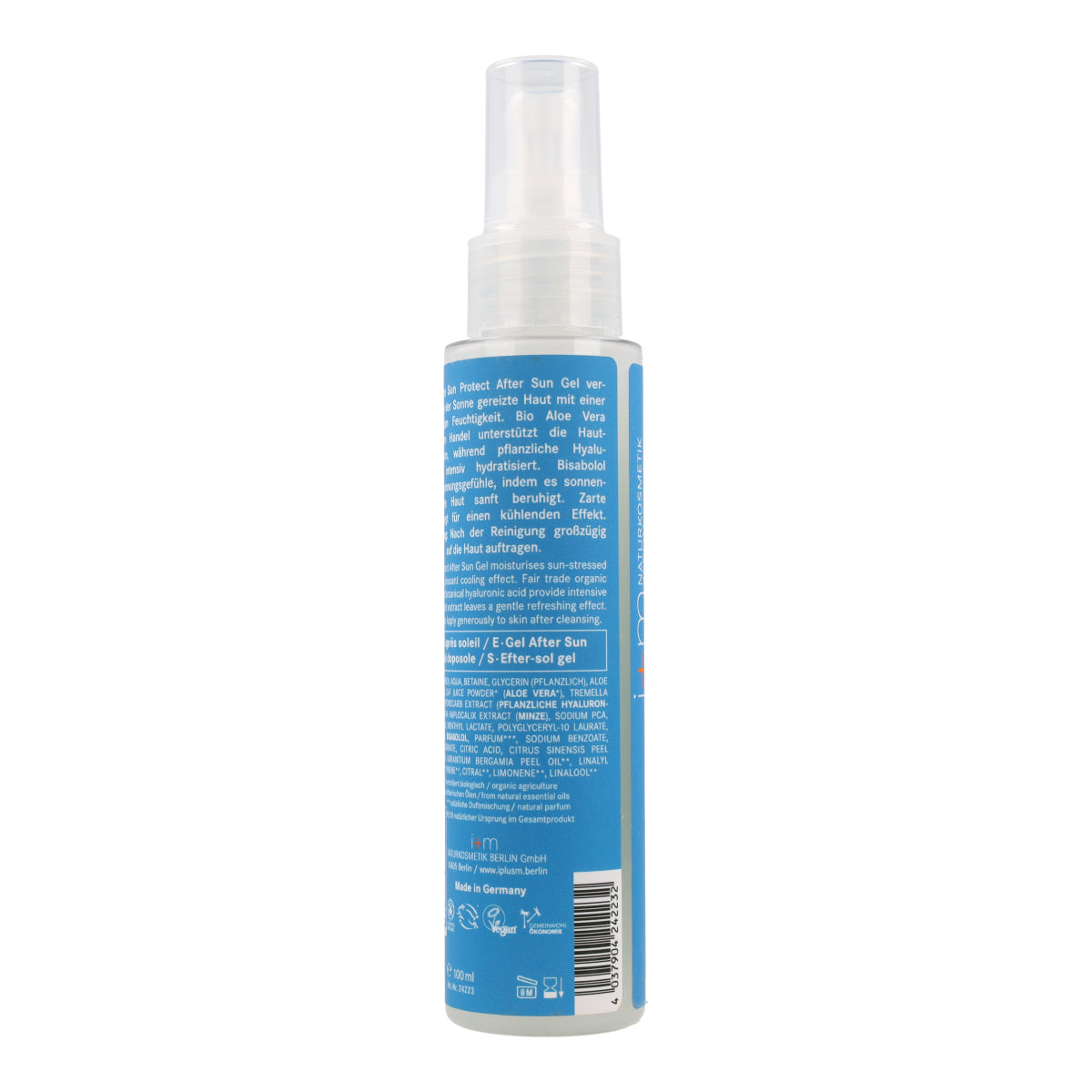 After-Sun-Gel Natürliche Pflege I+M 100 ml